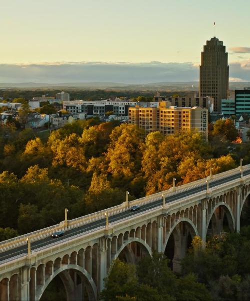 Una panoràmica bonica de Allentown