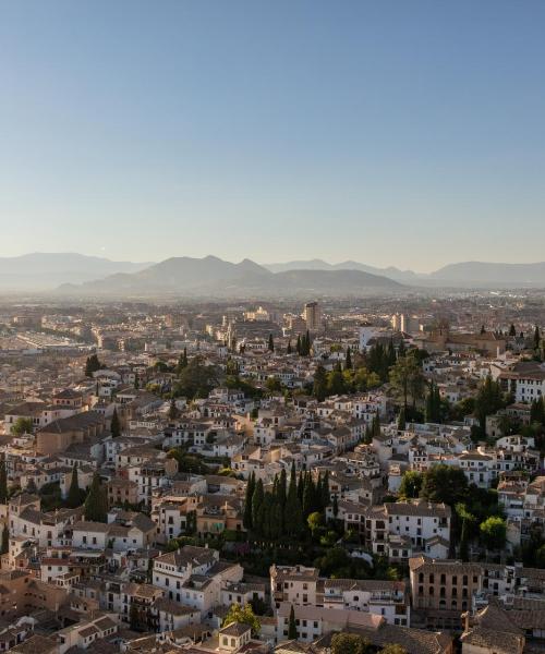 A beautiful view of Granada.