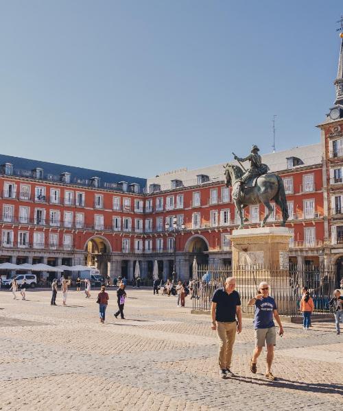 A beautiful view of Madrid serviced by Adolfo Suarez Madrid-Barajas Airport