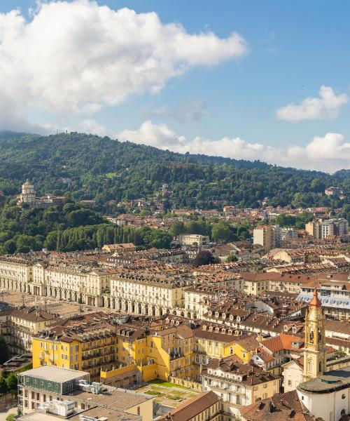 Torino şehrinden güzel bir manzara