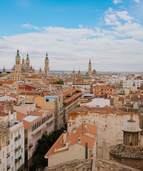 A beautiful view of Zaragoza.