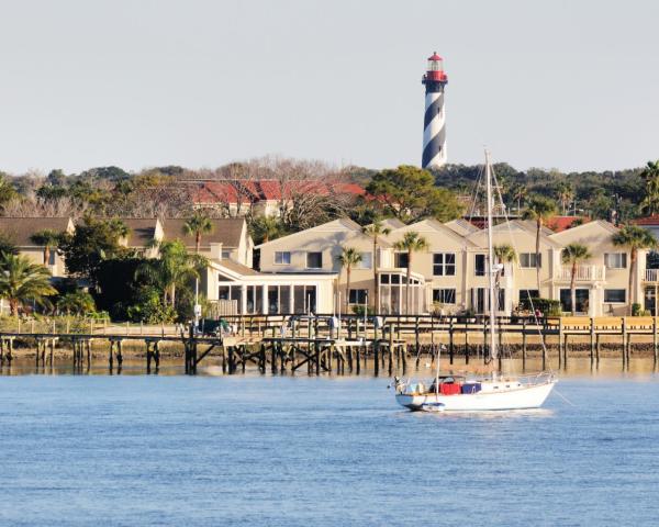 Una bellissima vista di Saint Augustine