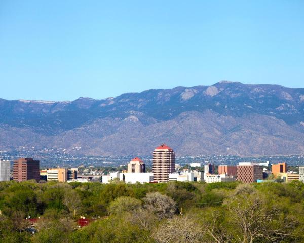 Vue imprenable sur Albuquerque 