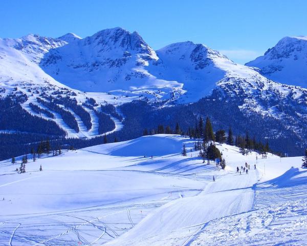 Ein schöner Blick auf Whistler