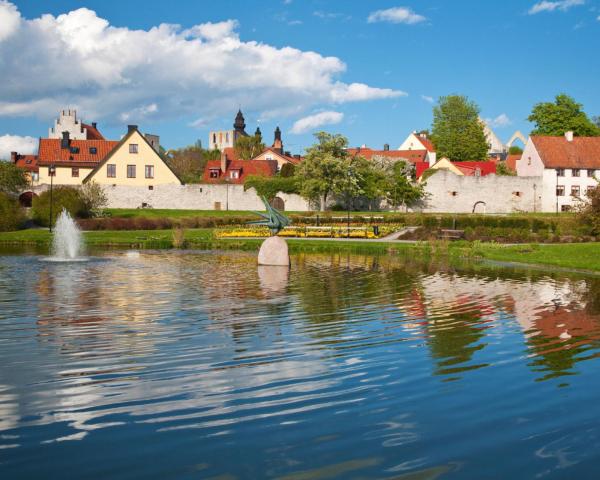 Красива гледка от Visby