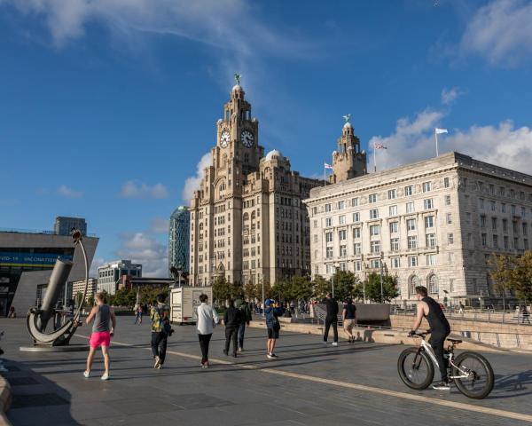 Magandang view ng Liverpool