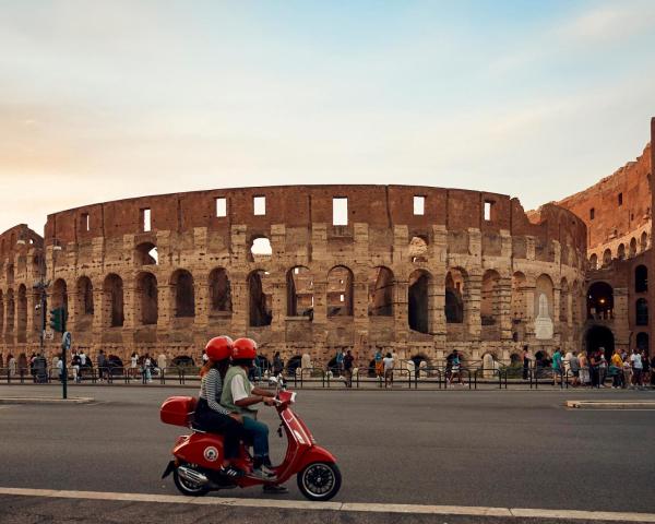 A beautiful view of Rome.