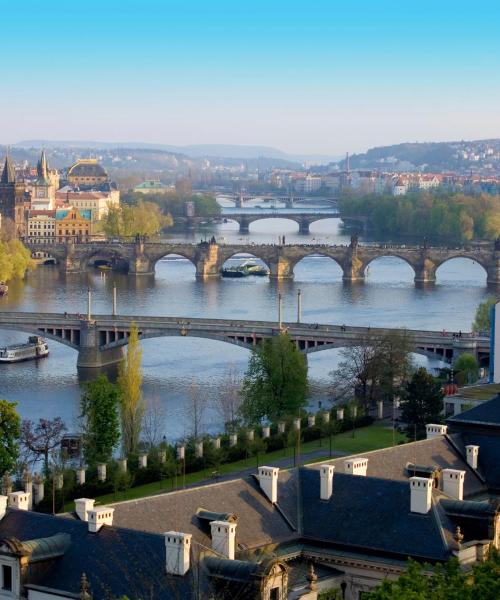 Område i Praha hvor kundene våre liker å bo.