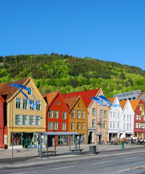 Štvrť v Bergen, kde si naši zákazníci radi rezervujú ubytovanie.