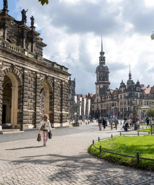 Quận ở Dresden nơi khách hàng thường xuyên lưu trú.