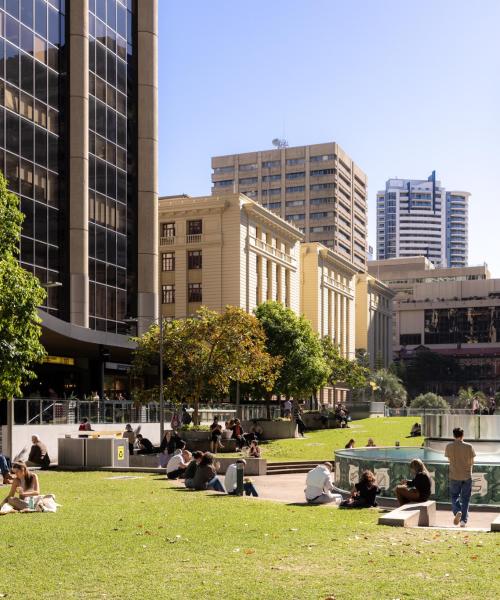 Čtvrť v destinaci Brisbane, kde se naši zákazníci rádi ubytovávají.