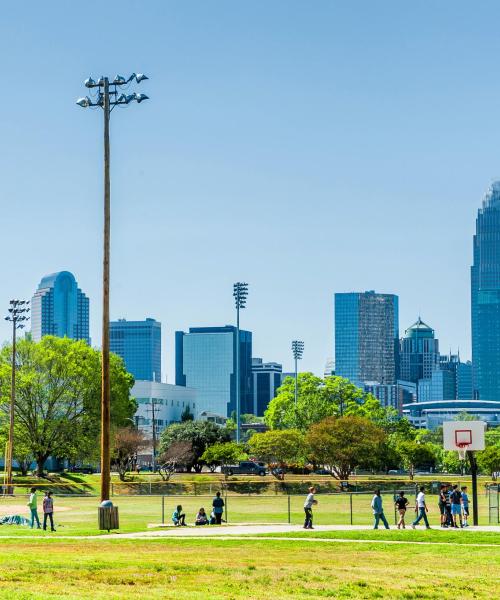 Zona onde os nossos clientes preferem hospedar-se em Charlotte.