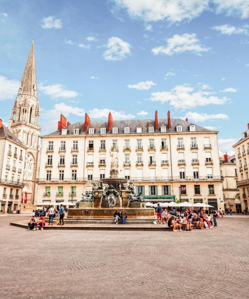 Zona onde os nossos clientes preferem hospedar-se em Nantes.