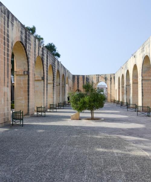 Valletta egyik leglátogatottabb látványossága.