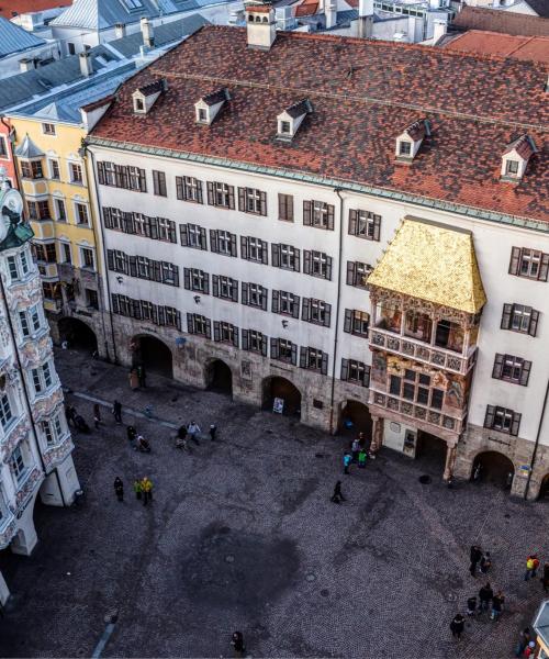 Et av de mest besøkte landemerkene i Innsbruck.