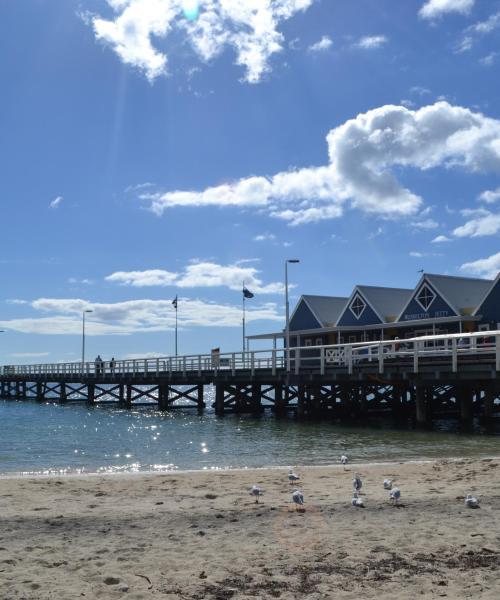 Uno de los lugares de interés más visitados de Busselton.