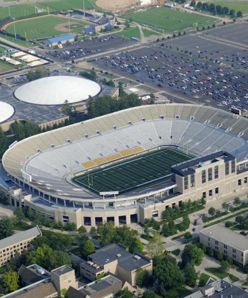 Uno de los lugares de interés más visitados de South Bend.