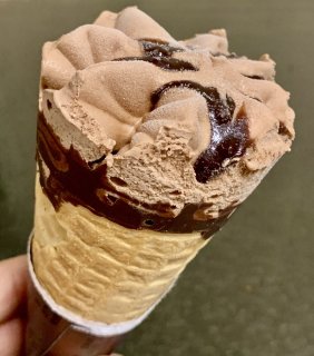 看球吃喝：八喜巧克力榛子甜筒冰淇淋
