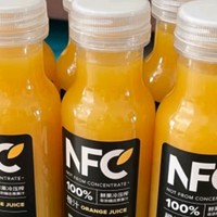 农夫山泉NFC橙汁果汁饮料100%鲜果冷压榨 橙子冷压榨300ml*10瓶礼盒