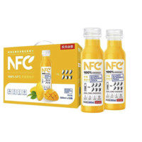 概率券：农夫山泉 NONGFU SPRING NFC果汁饮料 100%NFC芒果混合汁300ml*10瓶 礼盒