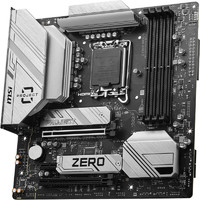 微星 B760M PROJECT ZERO 零 DDR5 M-ATX主板（INTEL LGA1700、B760）