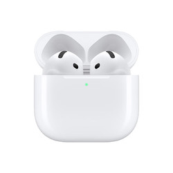 苹果 Apple AirPods 4 半入耳式真无线蓝牙耳机 白色 有线充电