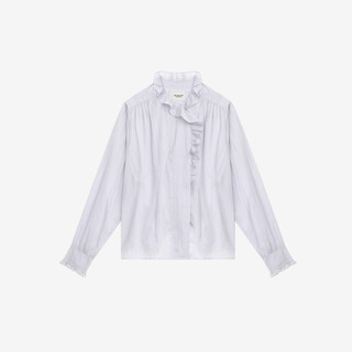 ISABEL MARANT ÉTOILE 女士长袖荷叶边上衣 HT0001FC-B3J04E