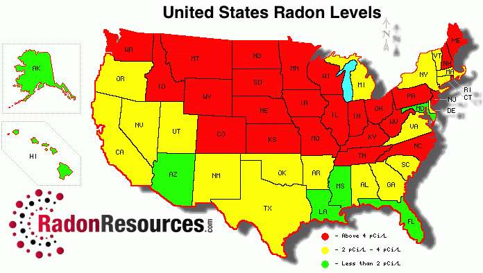 Radon Map Va Md