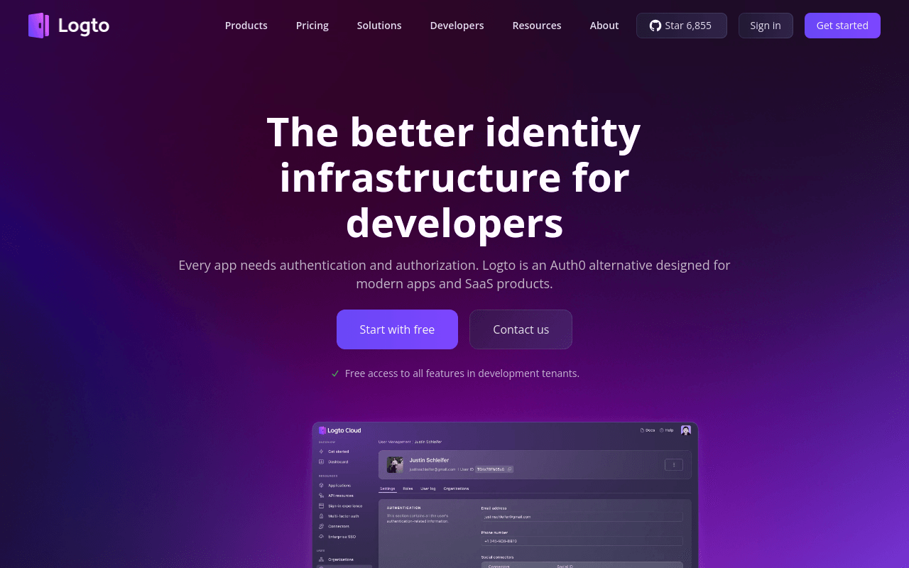 Logto: An open-source solution that creates a delightful identity experience