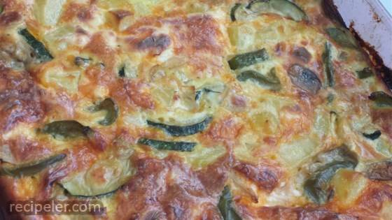 Hot or Cold Vegetable Frittata