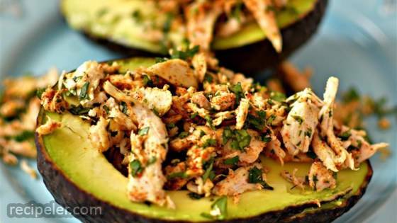 Mexi-chicken Avocado Cups