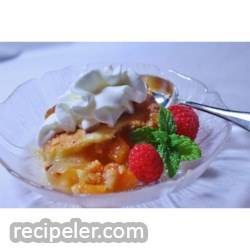 Sweet and Easy Peach Dessert