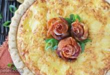 Bacon Rose Quiche