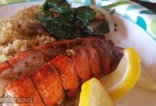 Broiled Lobster Tails