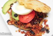 Corned Beef Hash Arepas