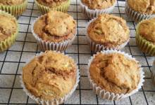 pumpkin spice zucchini muffins