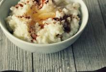 scandinavian-style rice porridge