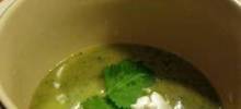 Avocado and Cilantro Soup