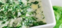 Cheesy Creamed Spinach