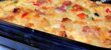 Cheesy Amish Breakfast Casserole