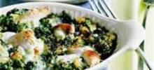 Chicken-Spinach Casserole