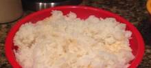 Puerto Rican Steamed Rice