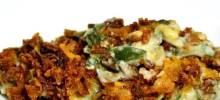 spinach-green bean casserole