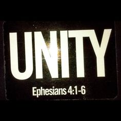 Unty in Ephesians 4