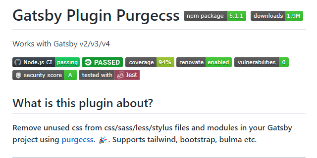 gatsby-plugin-purgecss