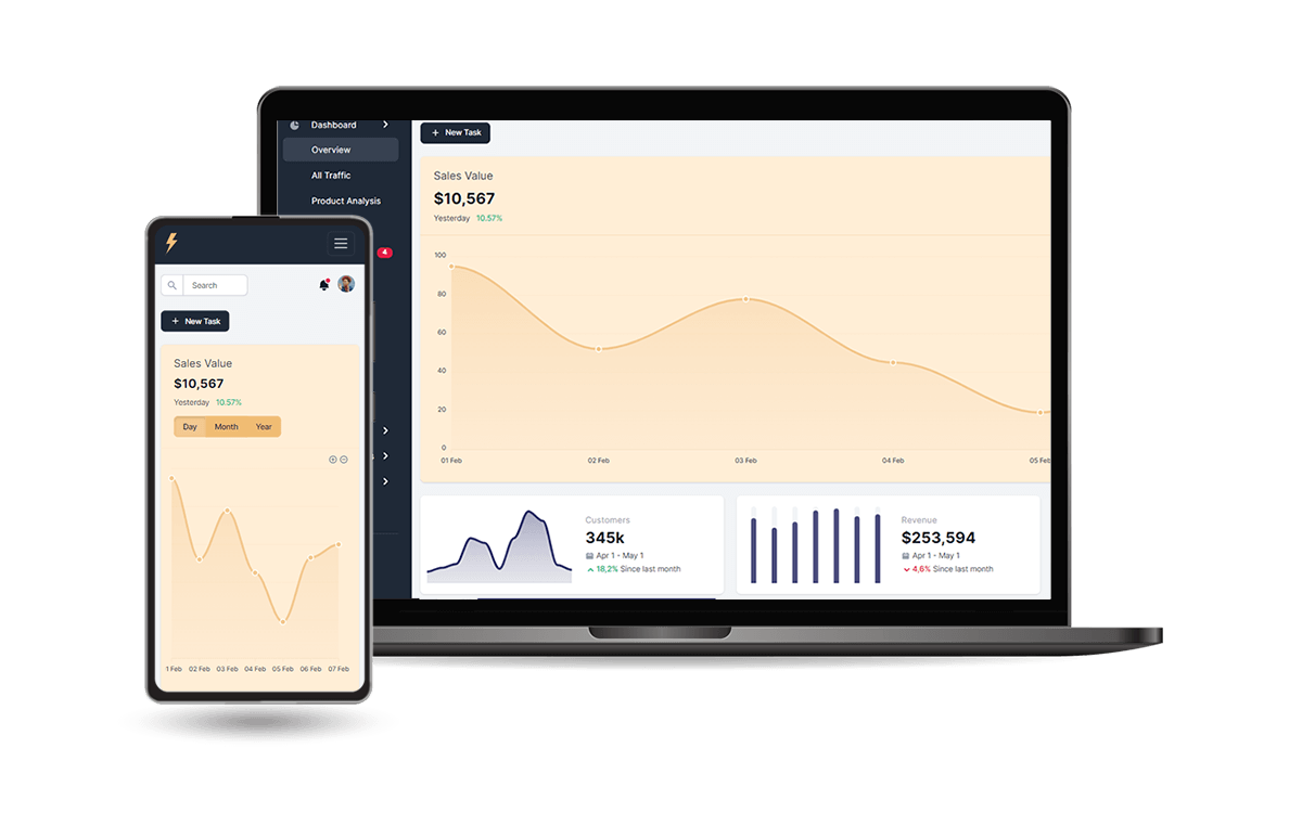 jinja-volt-dashboard-pro