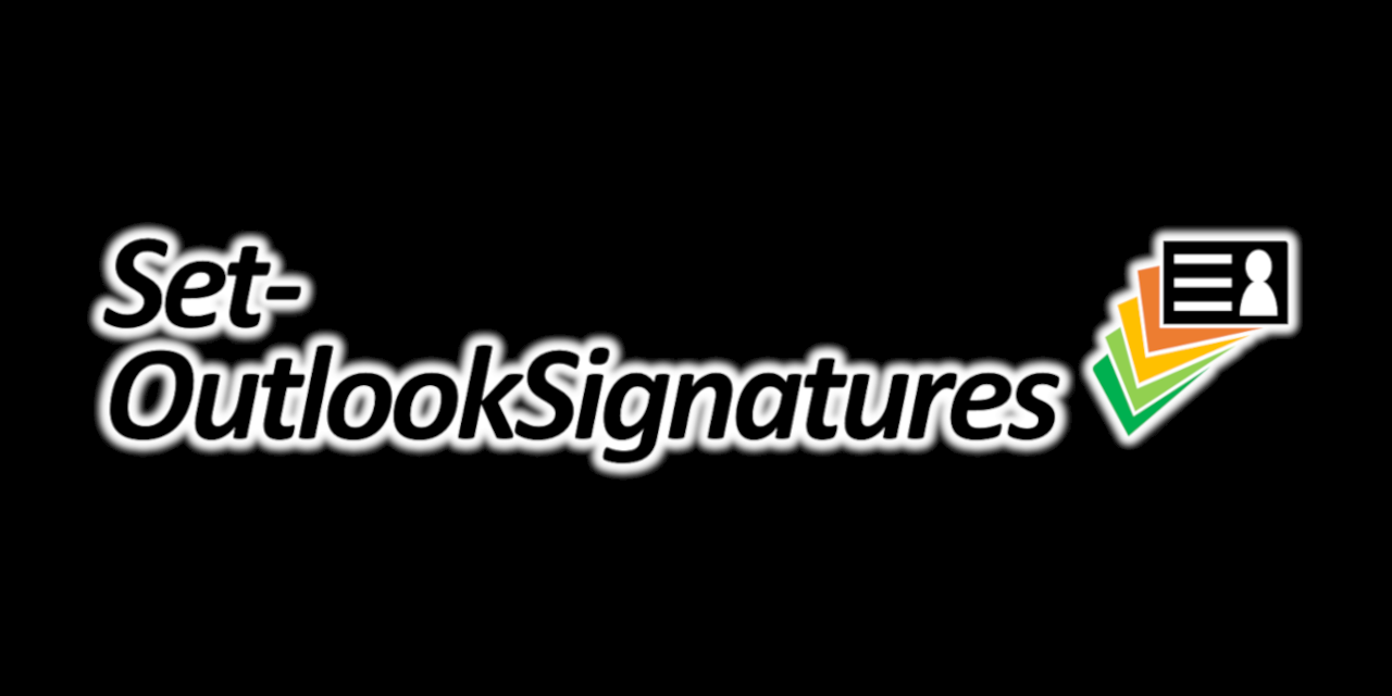 Set-OutlookSignatures