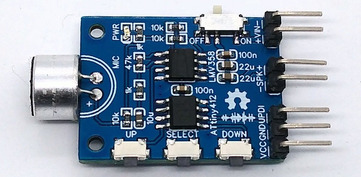 ATtiny412-VoiceChanger