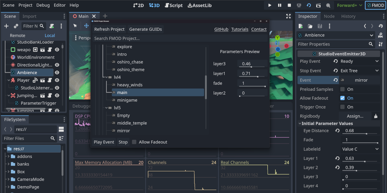 fmod-for-godot