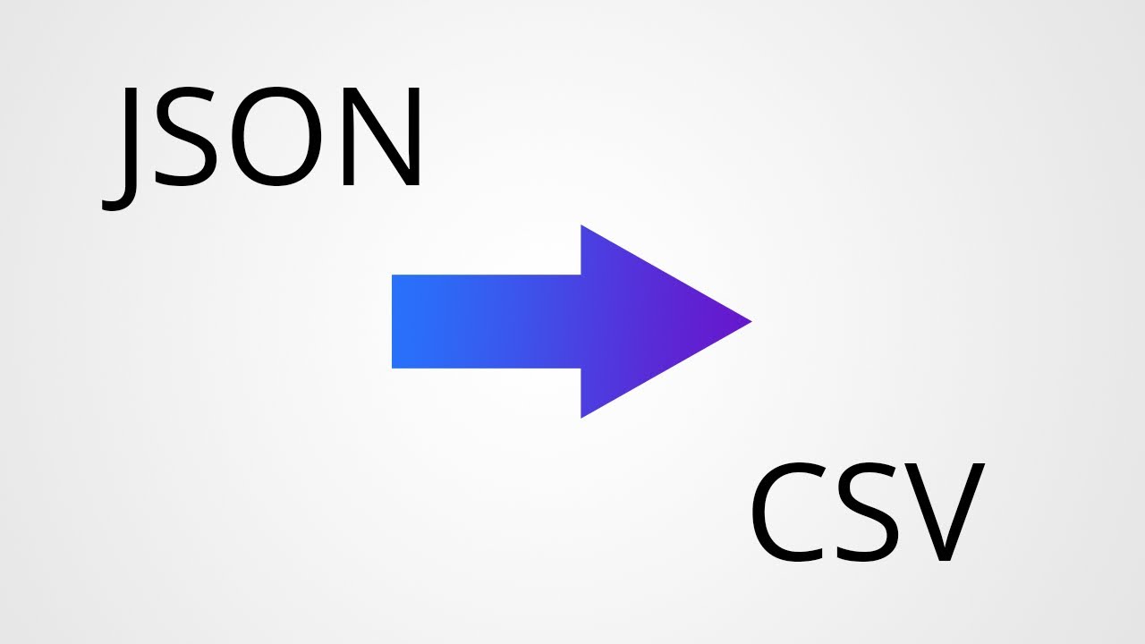 JSON-to-CSV